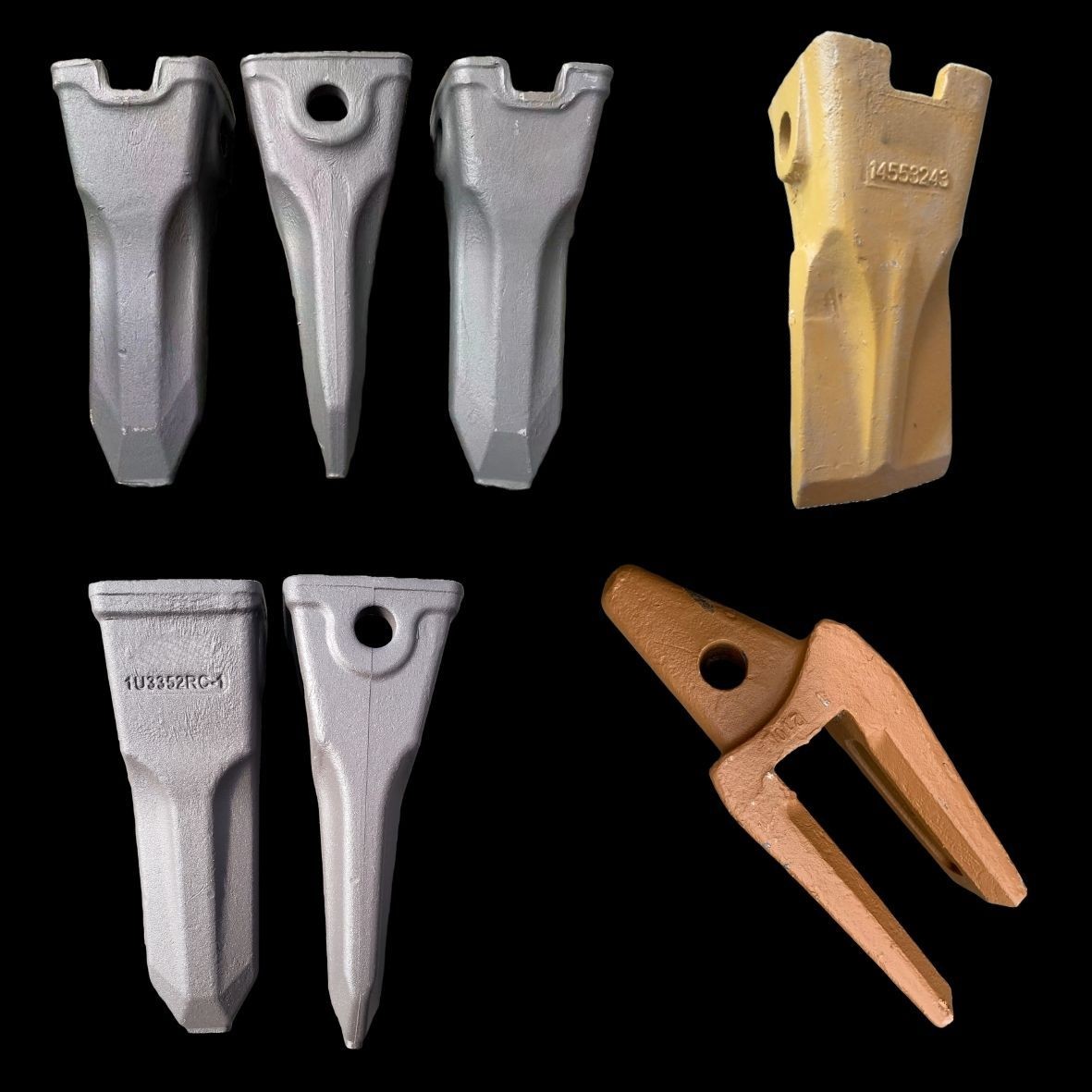 Broad Range of Bucket Teeth inventtory